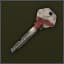RB-VO marked key