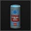 Can of white salt