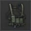 Zulu Nylon Gear M4 Reduced Signature Chest Rig (Ranger Green)