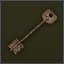 Mysterious room marked key