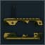 AR-15 Strike Industries GRIDLOK Extension (Yellow)