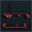 AR-15 Strike Industries GRIDLOK Extension (Red)