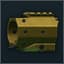 AR-15 Strike Industries GRIDLOK base (Yellow)