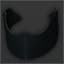 Diamond Age NeoSteel helmet ballistic mandible (Black)